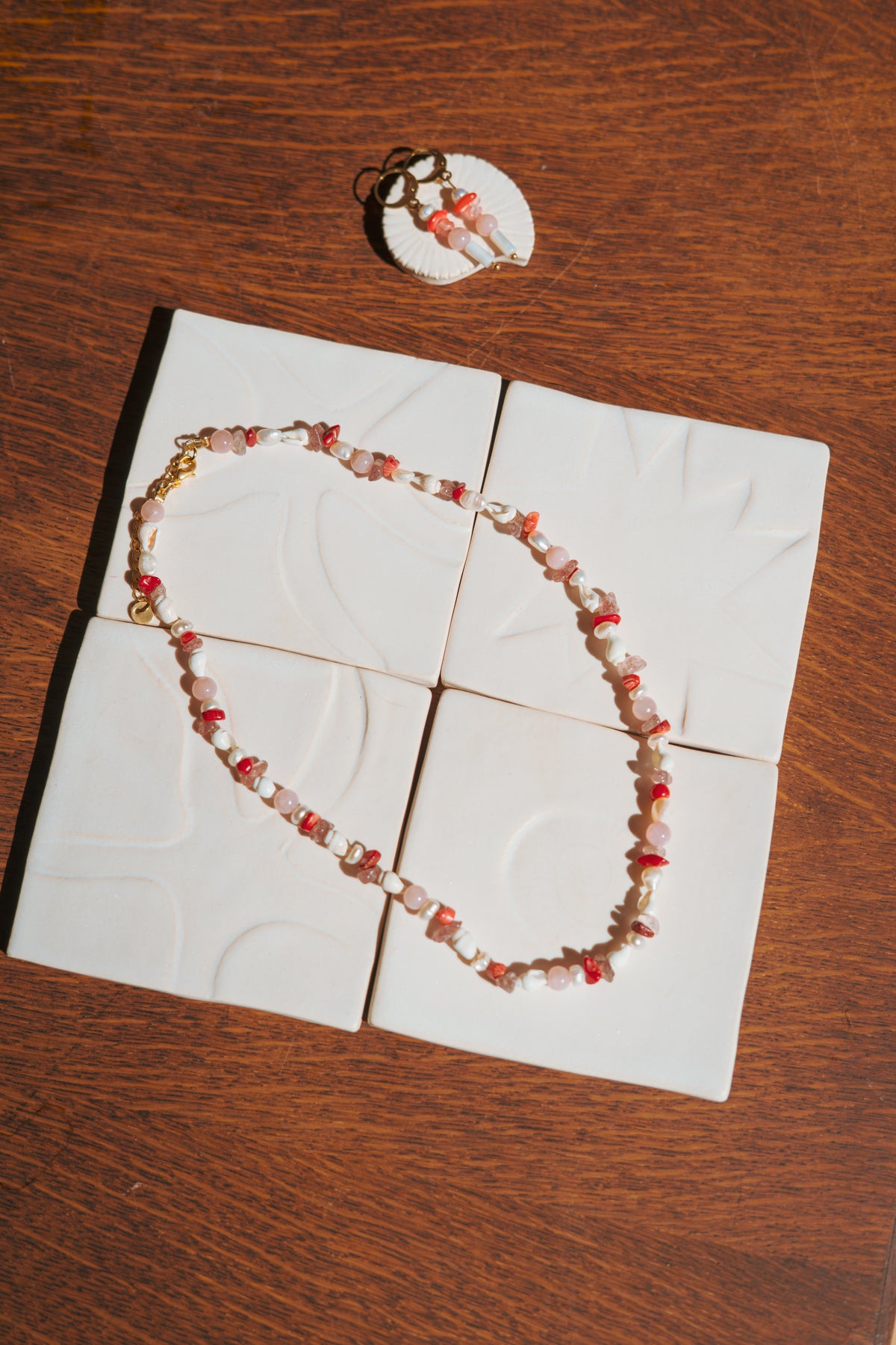 Collier Soleil Rosé