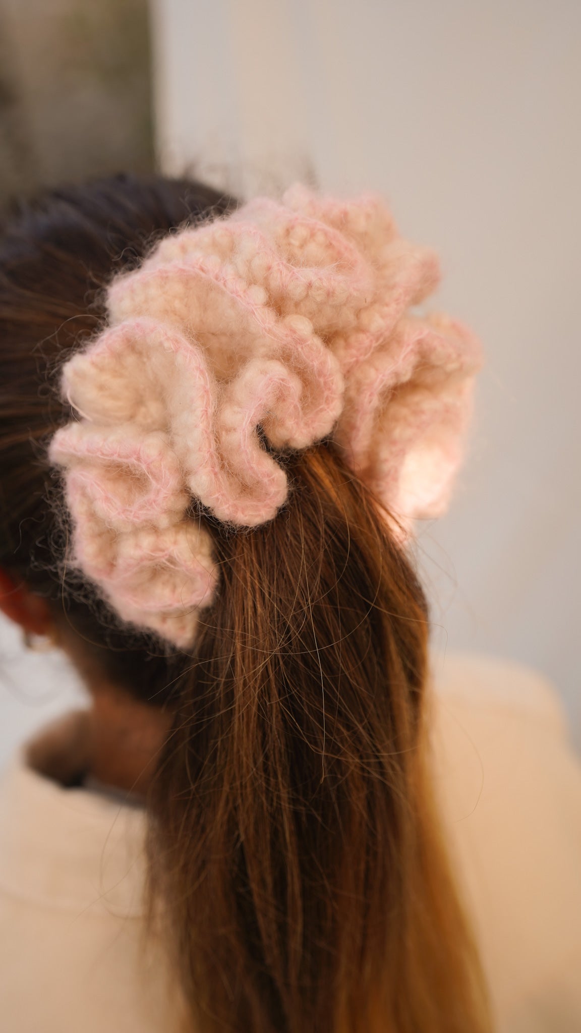 Le scrunchie rose