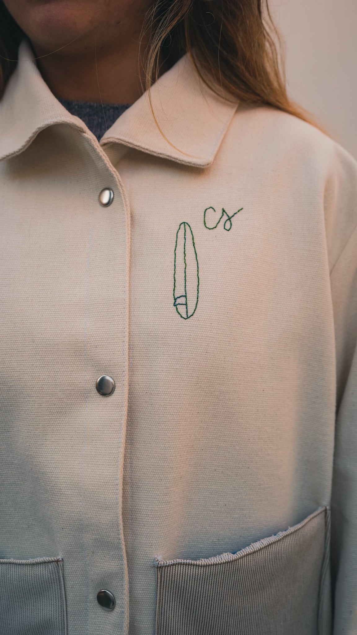 La veste coton - personnalisable