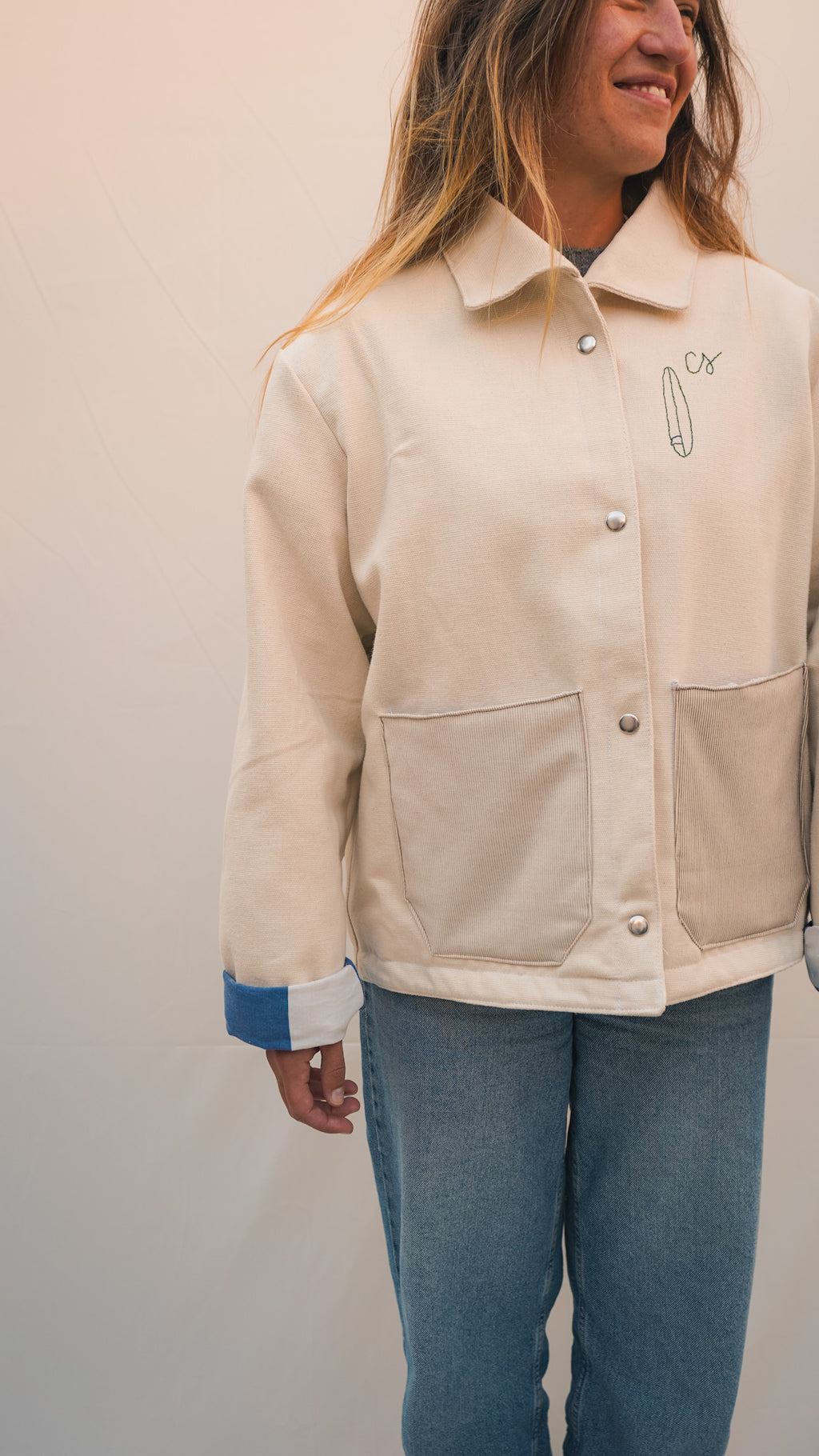 La veste coton - personnalisable